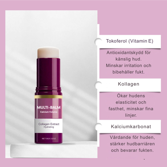 Mild Fuktgivande Care Stick – För Läppar & Hud